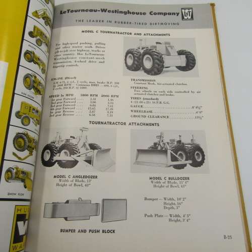 Gillete`s 1956 World Construction Prefiled Catalogs