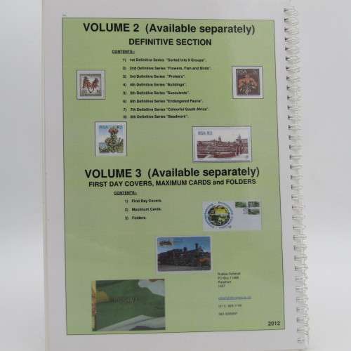 The Concise stamp catalogue of the RSA 1961 - 2012 Volume 1