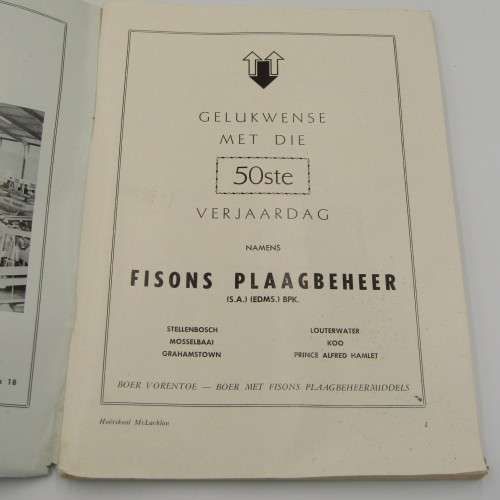 High School McLachlan 1912 to 1962 -  50 Years commemmorative book