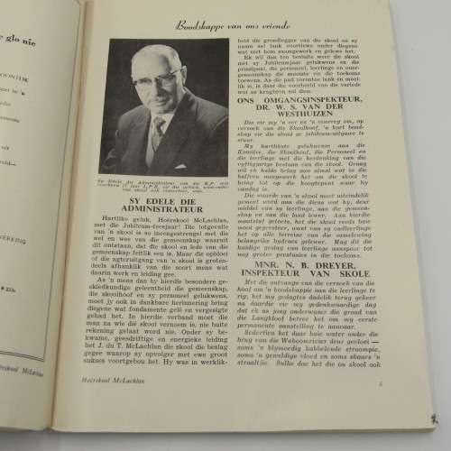 High School McLachlan 1912 to 1962 -  50 Years commemmorative book