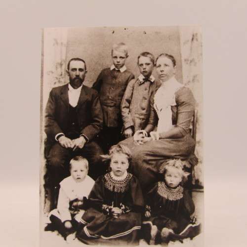 Lot of 4 antique photos - Celliers family Stellenbosch district - reprints
