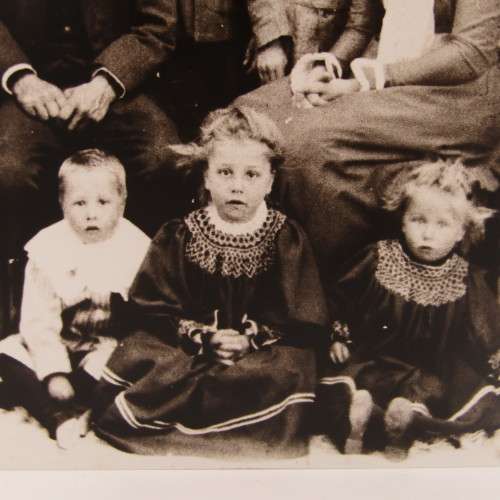 Lot of 4 antique photos - Celliers family Stellenbosch district - reprints