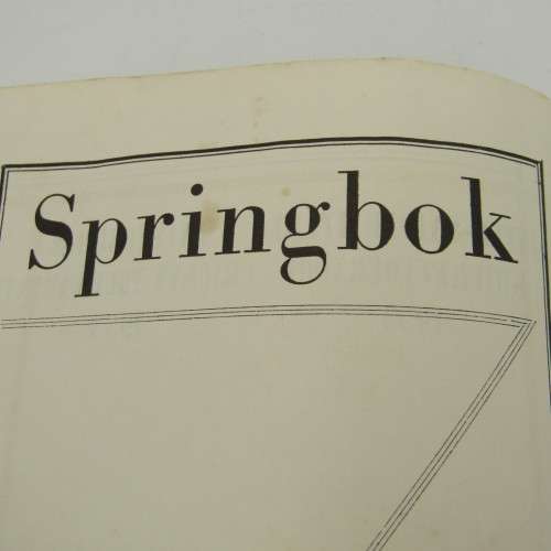 1951 Universities Cricket tournament programme with list of team members