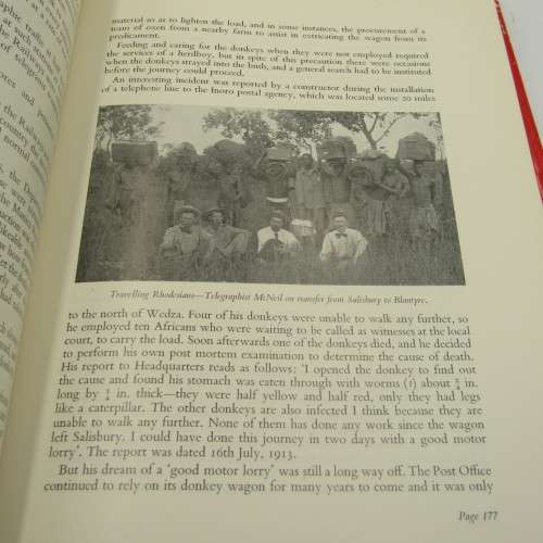 Rhodesia A Postal History - Stamps , posts & Telegraphs