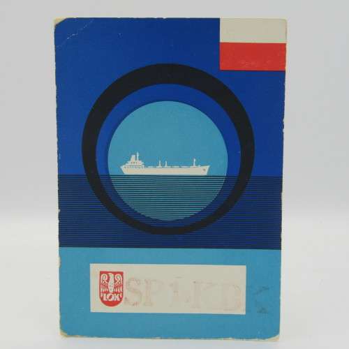 Pair of Polish Shipping radio amateur GSL cards 1975 & 1980
