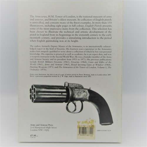 English Pistols - Howard L. Blackmore 1985 issue