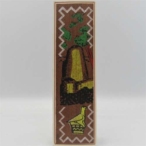 Vintage Zimbabwe Ruins bookmark