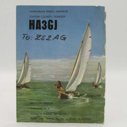 Shipping Radio amateur operator exchange cards
