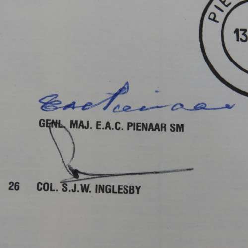 30th anniversary of the Sabre Mk6 flown in a mirage 3cz of 2 squachon no 1472 of 6000 signed by Genl