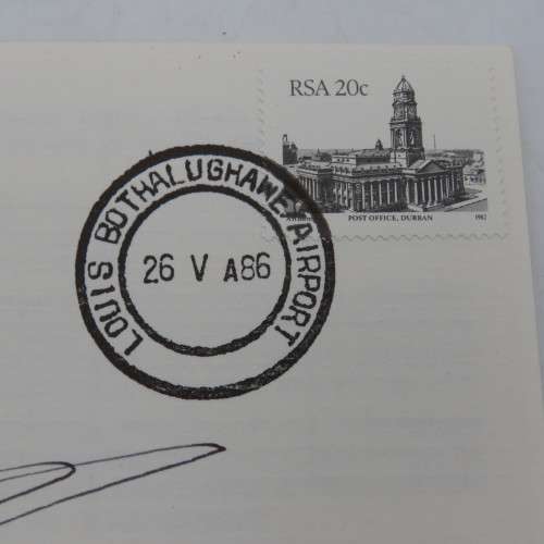 21st anniversary of the buccaneer flown cover no 640 of 7000 Flown in a buccaneer of 24 squadron and