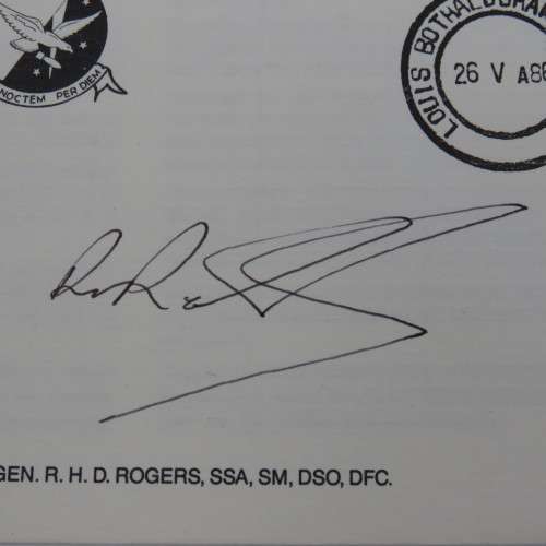 21st anniversary of the buccaneer flown cover no 640 of 7000 Flown in a buccaneer of 24 squadron and