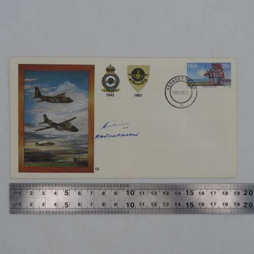 C130 / C160 flown cover no 2410 of 10000 signed by pilot & navigator