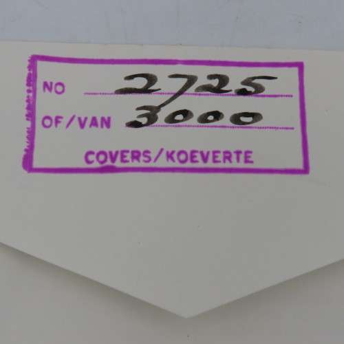 Last Sunderland flight flown cover - Flown in Shakleton - no 2725 of 3000 signed by AJ Cocney