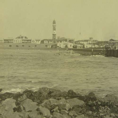 Photo of Swakopmund Möle & Lighthouse early 1900`s