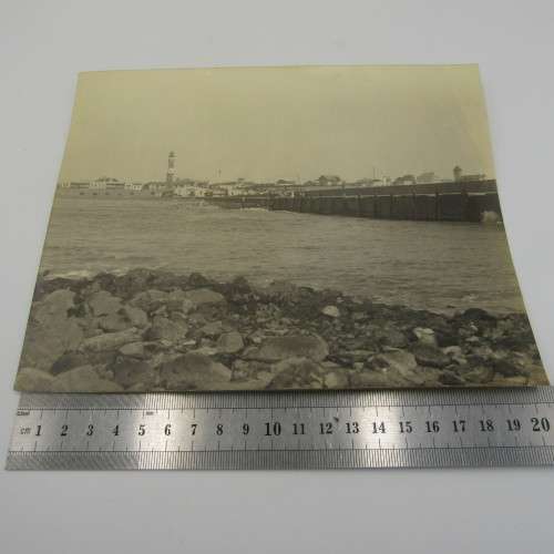 Photo of Swakopmund Möle & Lighthouse early 1900`s