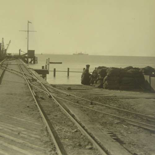 Photo of Swakopmund jetty - early 1900`s