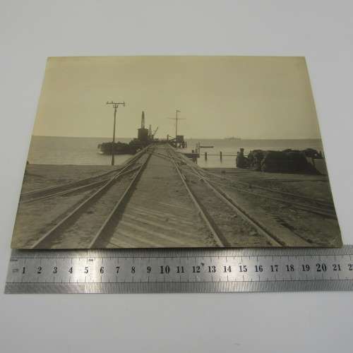Photo of Swakopmund jetty - early 1900`s