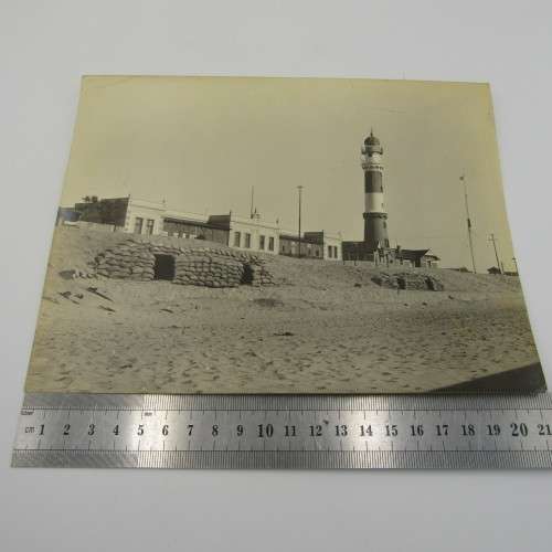 Photo of Swakopmund lighthouse early 1900`s