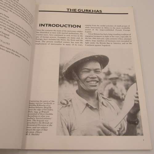 The Gurkhas by Mike Chappell with colour plates