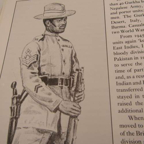 The Gurkhas by Mike Chappell with colour plates