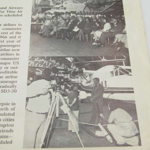 SD 3 - 30 Aircraft Shorts pamflet 1976