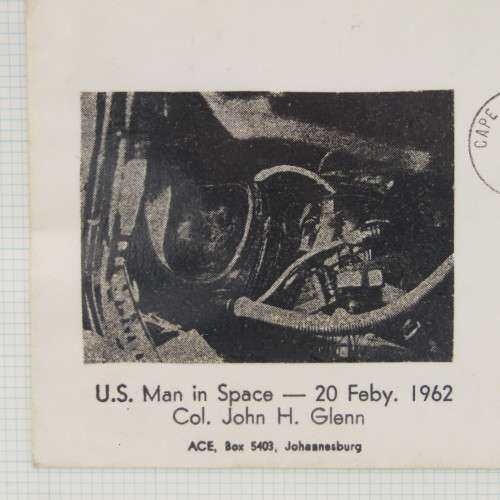 Lot of 5 Space related covers - First man in space - First man on the moon