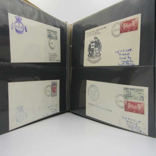 Album with 97 Antarctica and shipping related covers 1960`s mostly