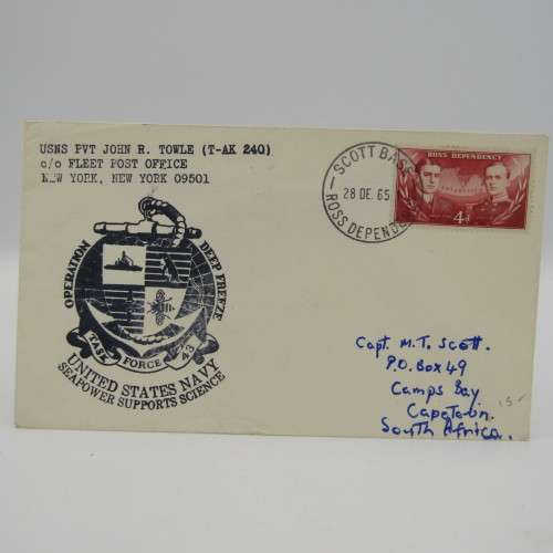 Album with 97 Antarctica and shipping related covers 1960`s mostly
