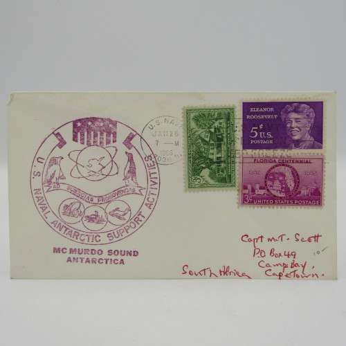Lot of 104 mostly Antarctica and shipping related covers from the 1950`s and 1960`s