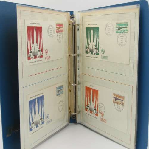 Lot of 10 Concorde covers some flown 1960`s and 1970`s