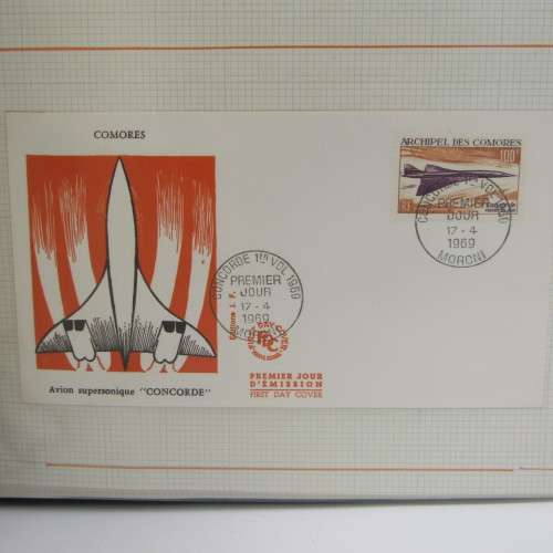 Lot of 10 Concorde covers some flown 1960`s and 1970`s