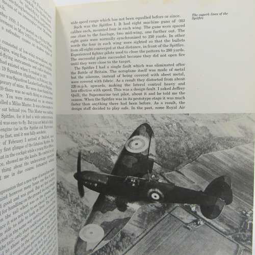 Douglas Bader - Fight or the sky The story of the Spitfire and Hurricane Signed by Douglas Bader