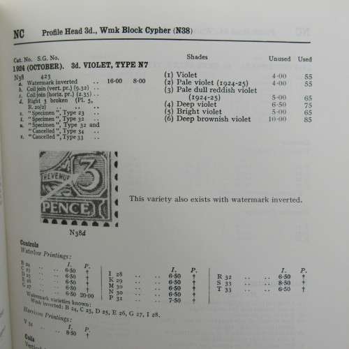 Great Britain Stanley Gibbons Specialised Stamps Catalogue Vol 1, 2 & 3 - excellent condition