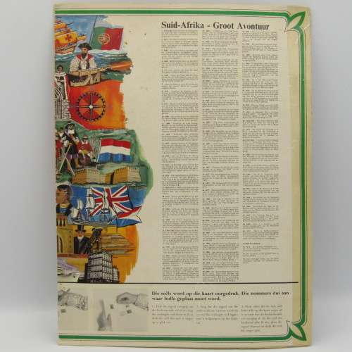 Shell - South Africa Great Adventure Full set of 72 transfer stamps on original card