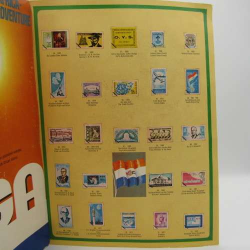 Shell - South Africa Great Adventure Full set of 72 transfer stamps on original card