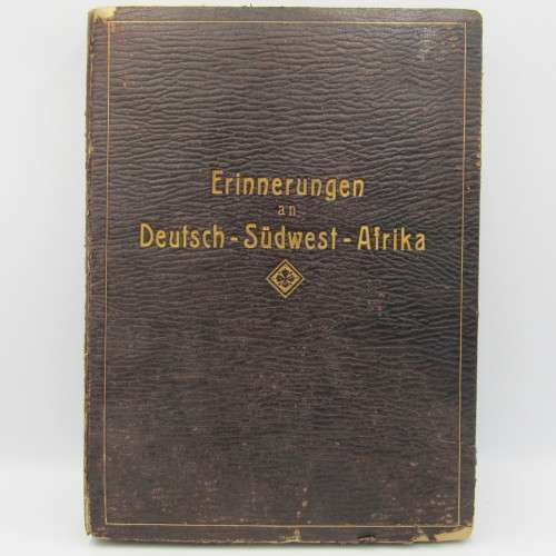 Collection of original German South West Africa photos - including Schutstrupfe, early Windhoek etc