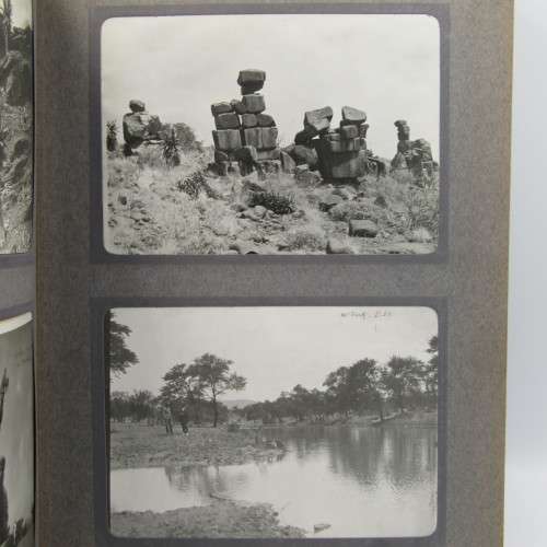 Collection of original German South West Africa photos - including Schutstrupfe, early Windhoek etc