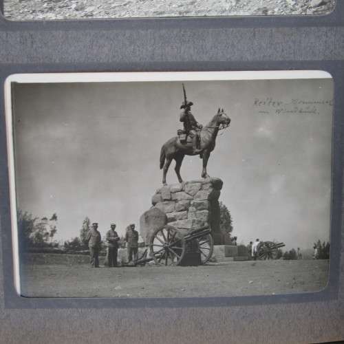 Collection of original German South West Africa photos - including Schutstrupfe, early Windhoek etc