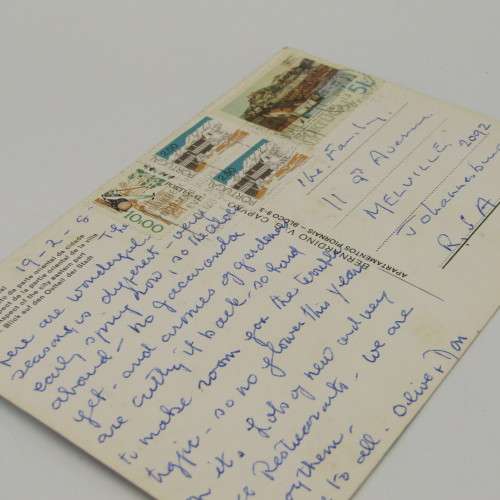 Lot of 11 Portugal vintage postcards - all used with Stamps