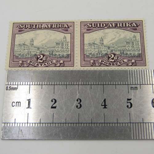 South Africa Hyphenated Pictorials 2d pairs mint hinged