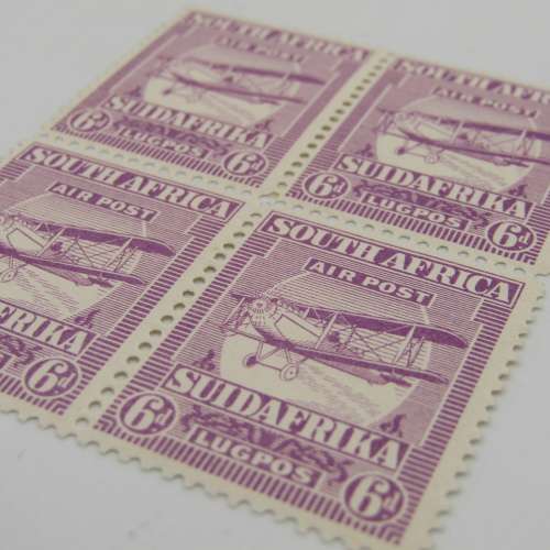South Africa 1925 1st Airmail stamps