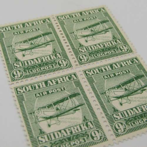 South Africa 1925 1st Airmail stamps