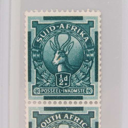 South Africa 1943 coil stamps
