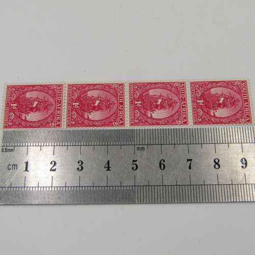 South Africa 1943 coil stamps