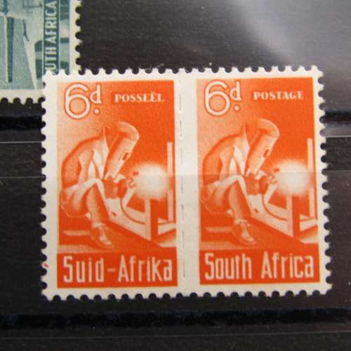 South Africa Reduced size war Effort stamps SACC 95-102
