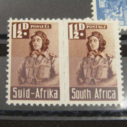 South Africa Reduced size war Effort stamps SACC 95-102