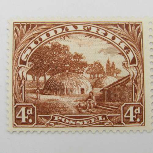 South Africa SACC 35 London pictorial pair mint unhinged