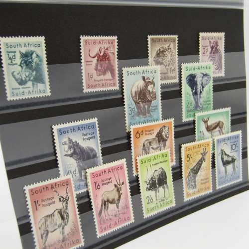 South Africa Definitive Issue 1954 SACC 150-163 Full set mint