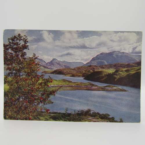 Lot of 15 postcards all with British stamps - all different