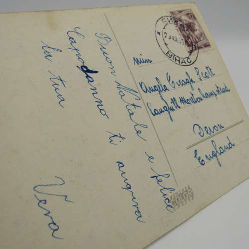 Lot of 11 Vintage Jugoslavija postcards - used with stamps